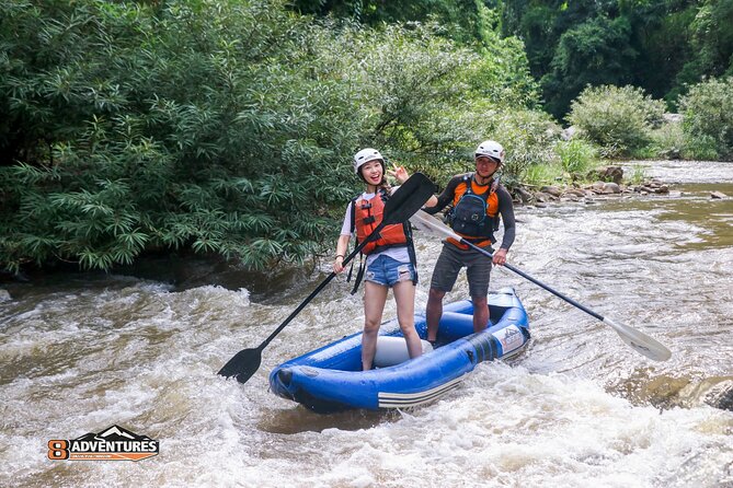 10KM Inflatable Kayaking and 3HR Trekking Adventure - Waterfall Break: Swim Time Without the Stress