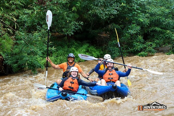 10KM Inflatable Kayaking and 3HR Trekking Adventure - The 10km Inflatable Kayaking on the Mae Taeng River