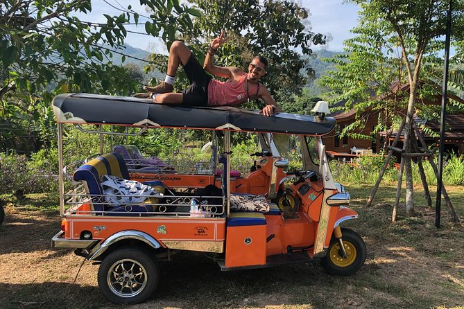 11 Day Tuk Tuk Adventure in Northern Thailand - Mae Sariang to Mae Hong Son: river relax time, then big mountain country