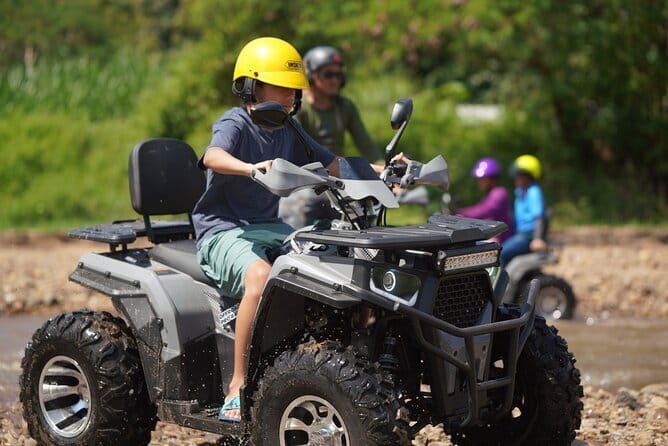 2-3 hrs. ATV Mae Wang Adventure, Feeding, Rafting &Waterfall Tour - Bamboo Rafting on the Mae Wang River: The Water Moment