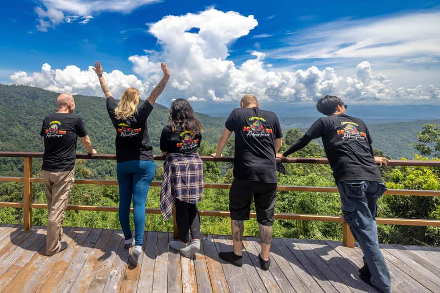 2 day overnight adventure off road scooter tour; Amaz views - Overnight in a remote village homestay and the Thai BBQ dinner