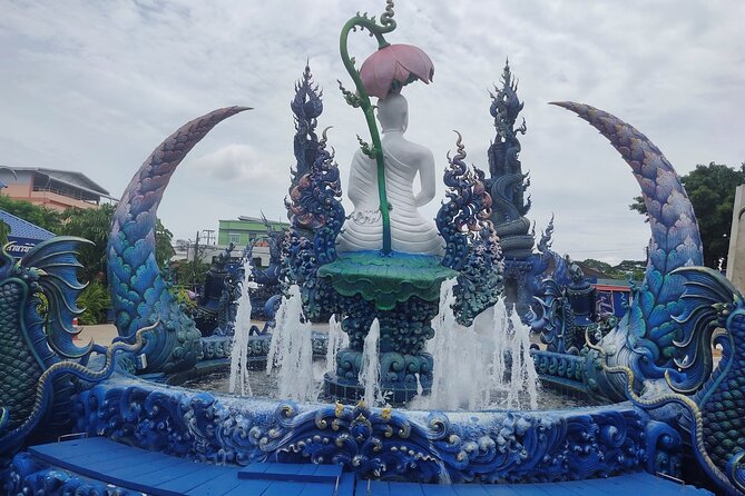 4 top temples in Chiangmai & Chiangrai. (Private day trip) - White Temple in Chiang Rai (Wat Rong Khun): the glass-white look and the story inside
