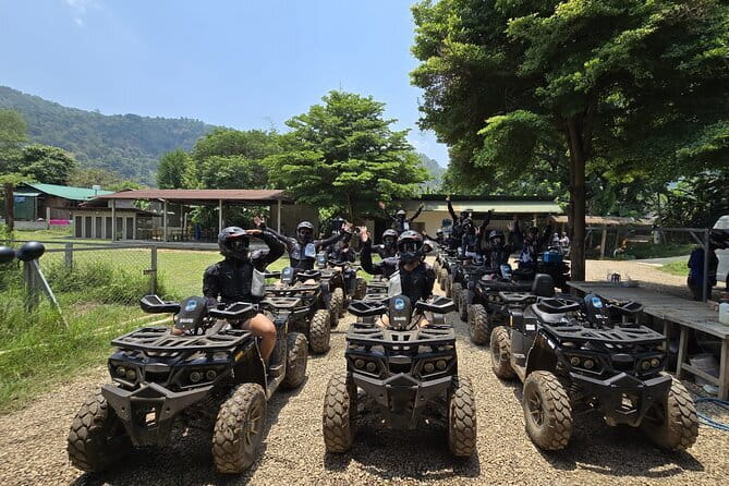 7 Hour Sticky Waterfall and ATV Guided Adventures - How the Day Flows: Sticky Waterfall plus a Real ATV Ride