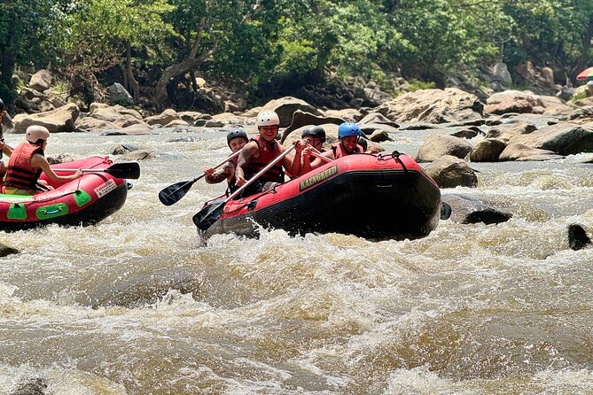 7 Hour Sticky Waterfall and Double Rafting Adventure - Sticky Waterfall: Walking Up Mineral Water in Chiang Mai