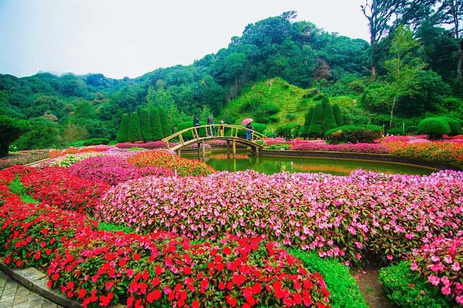 A Day Trip to Doi Inthanon Escape to Nature - King and Queen Royal Stupas, flower gardens, and viewpoints