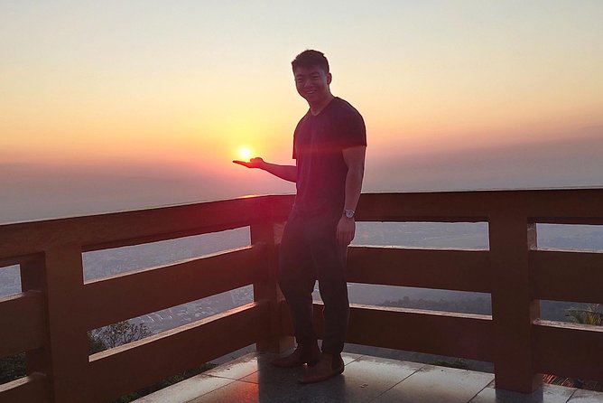 A must: Serene Sunrise, temple at dawn to beat the crowd & Alms to monks - Hotel pickup, air-conditioned comfort, and included breakfast