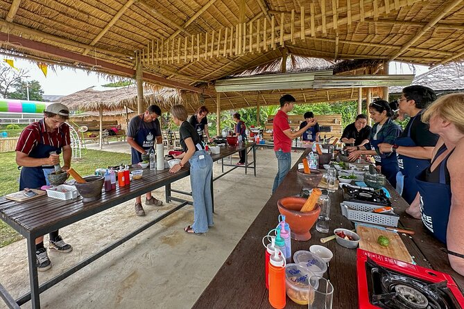Aroidee’s Farm-Fresh Thai Cooking Experience - Cooking Thai classics: Pad Thai, Tom Yum Kung, curry paste, and mango sticky rice