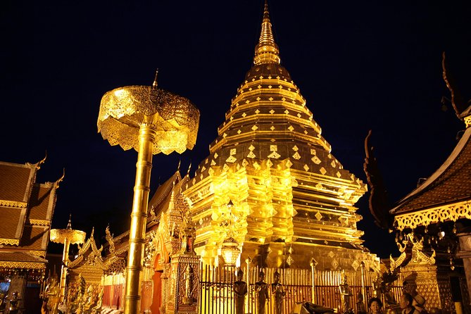 Best seller!! Amazing Night tour, Doi Suthep + Wat umong - Top Must visit! - Why Chiang Mai’s Night Temples Feel Different Than Daytime Visits