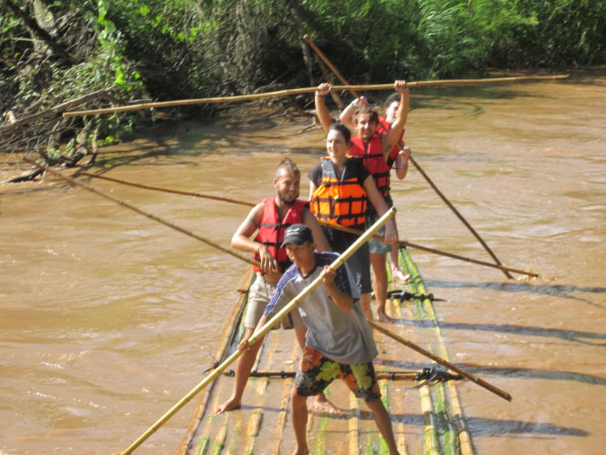 Chiang Mai: 2 Days, 1 Night Non-Tourist Trek - Day 2: Morning Trek, Waterfall Relax Time, and Bamboo Rafting