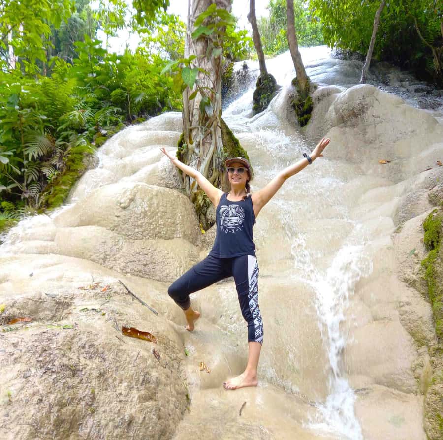 Chiang Mai: 22 km XC Mountain Biking from Sticky Waterfall - From Mae Kuang Suspension Bridge to Jungle Trails