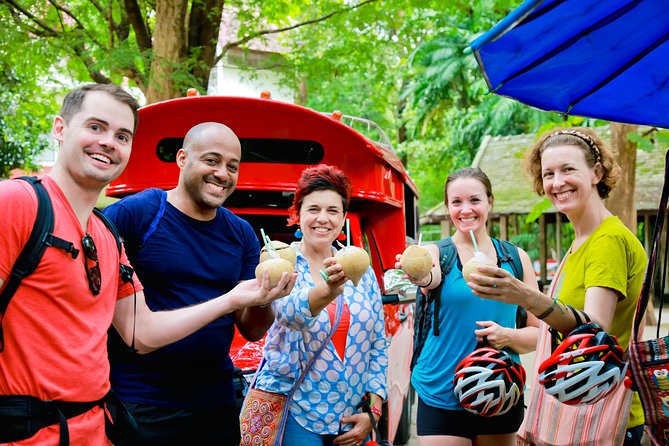 Chiang Mai Active E-bike Countryside Ride - The Lamphun temple moment at Wat Phra That Hariphunchai