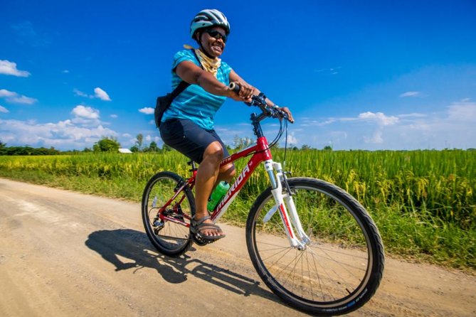 Chiang Mai Active E-bike Countryside Ride - Rajapruek Royal Park: manicured grounds and a garden break