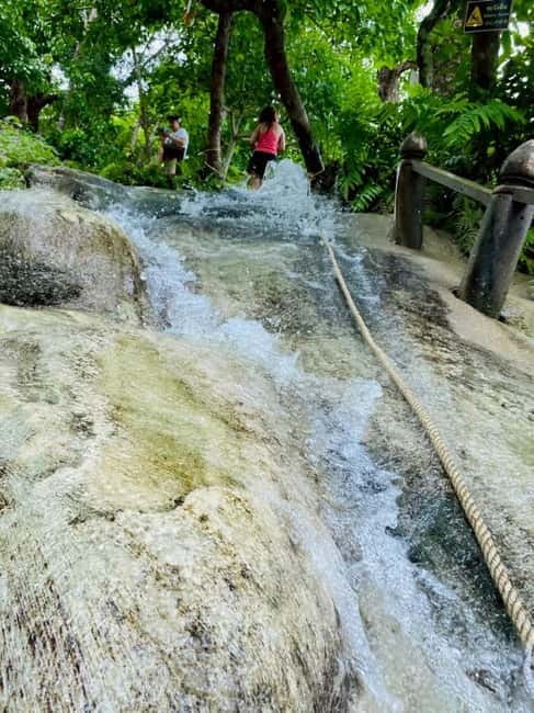 Chiang Mai: Afternoon Bua Tong Sticky Waterfall by Red Taxi - The Waterfall Setting: Peace, Beauty, and Controlled Access