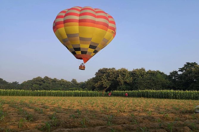 Chiang Mai Balloon Adventure: Classic Basket Balloon Ride - Landing, champagne, and the keepsake certificate