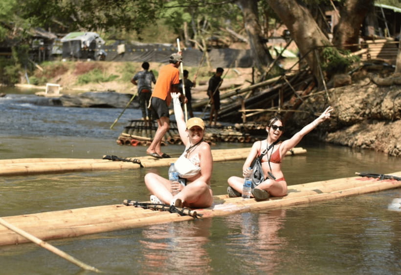 Chiang Mai: Bamboo Rafting with Hotel Transfers - On the River: What the One-Hour Bamboo Raft Ride Is Really Like