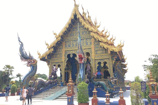 Chiang Mai-Chiang Rai: White Temple-Black Museum-Blue Temple - Wat Rong Khun (White Temple): mirrored mosaics and rules for good photos