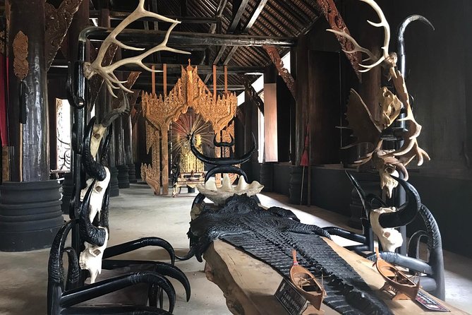 Chiang Mai-Chiang Rai: White Temple-Blue Temple-Lalita Cafe - Baan Dam Museum (Black House): the strange, thoughtful side of Chiang Rai