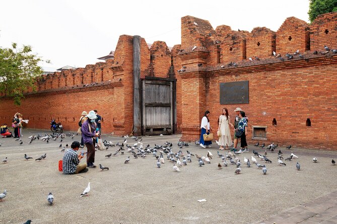 Chiang Mai City Tuk Tuk Tour - Half Day - Tha Phae Gate: the old wall remnant that still pulls people in