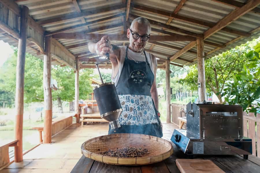Chiang Mai Coffee Full Day Tour: Trek, Brew & Roast Journey. - Pickup, the 1.5-hour ride, and the 4WD mountain moment
