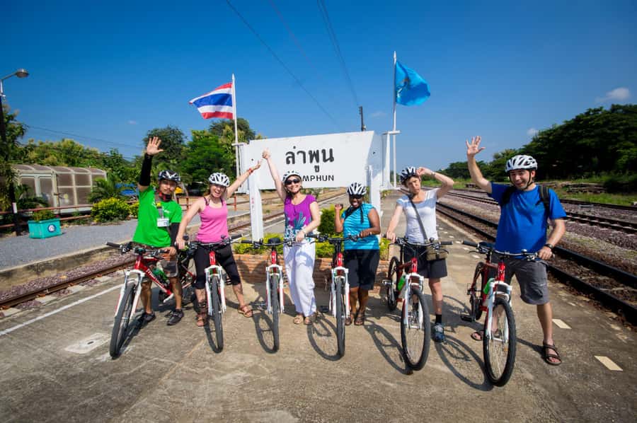 Chiang Mai: Countryside Adventure by Bike - Rajapruek Park (Royal Ratchapuek Park): the reward break