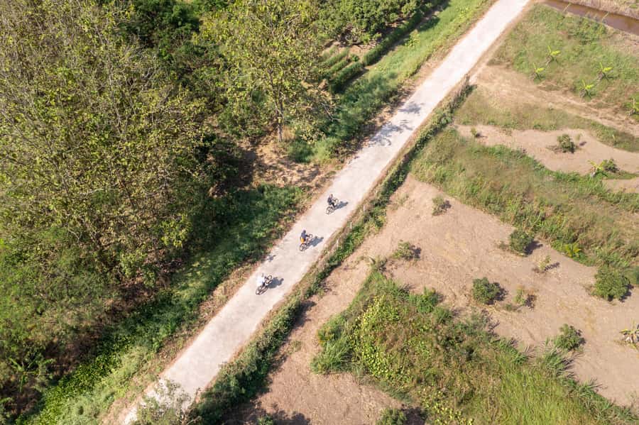 Chiang Mai Countryside E-bike Ride with Expert Guide & Lunch - Umong Forest Temple tunnels inside Doi Suthep–Pui