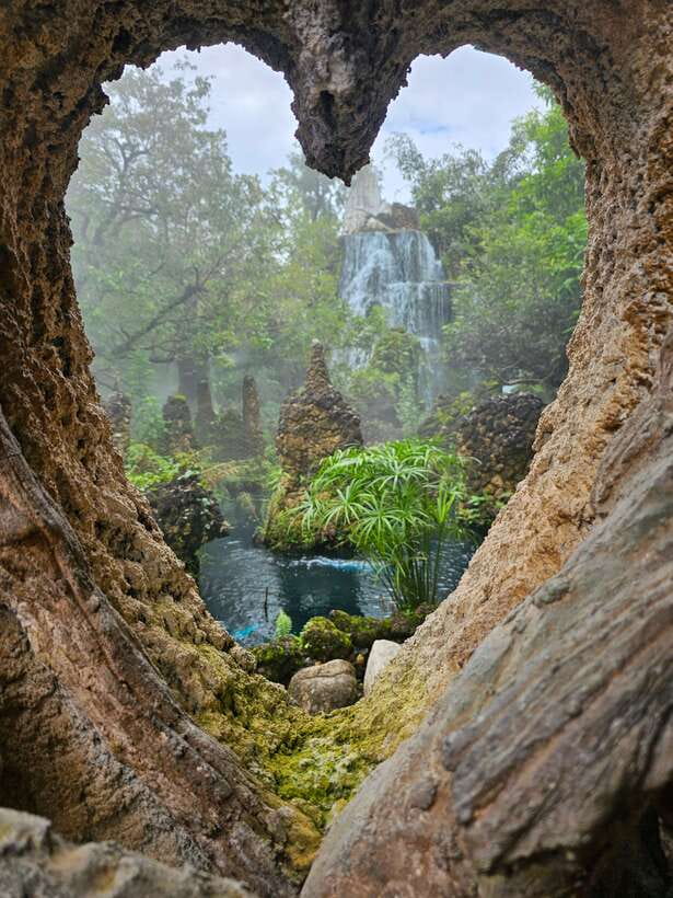 Chiang Mai: Dantewada Land of Angels & Sticky Waterfall Tour - Land of Angels: gardens, man-made cascades, and quick cave time