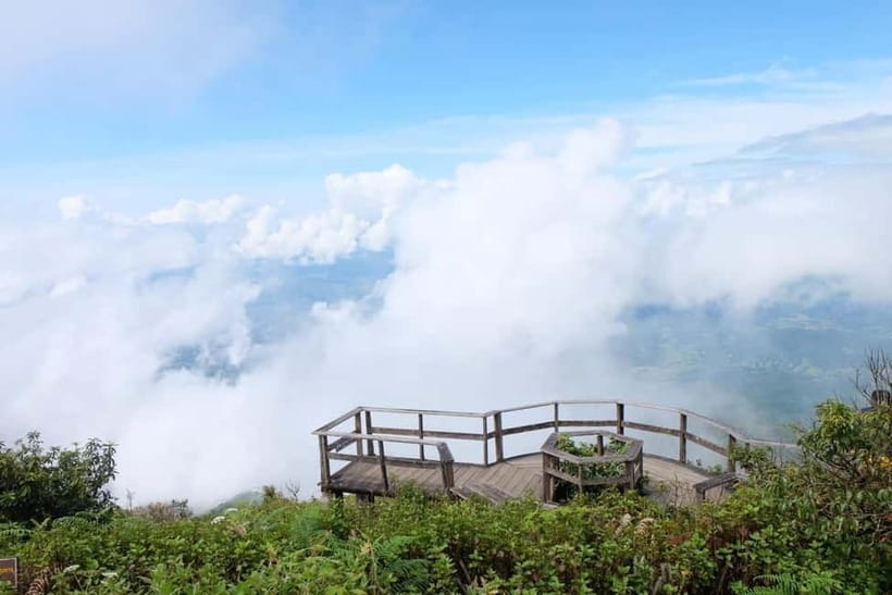 Chiang Mai: Doi Inthanon National Park and Kew Mae Pan Tour - Twin Pagodas and gardens: cultural views through mist