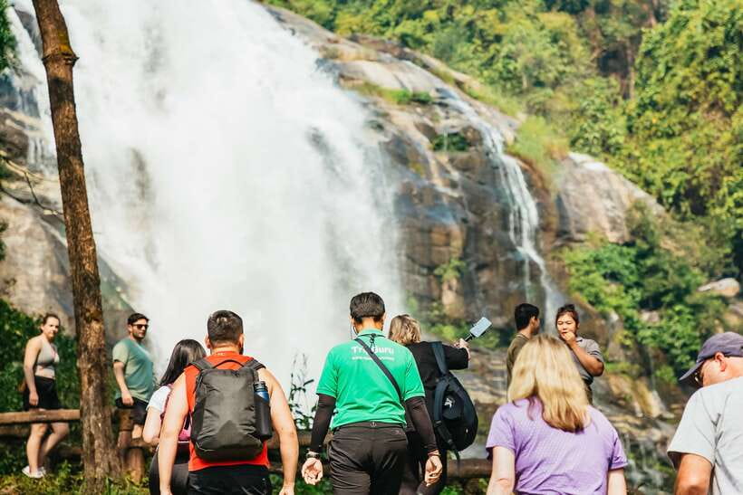 Chiang Mai: Doi Inthanon National Park Eco-Friendly Tour - Wachirathan Waterfall: 80 meters of drama