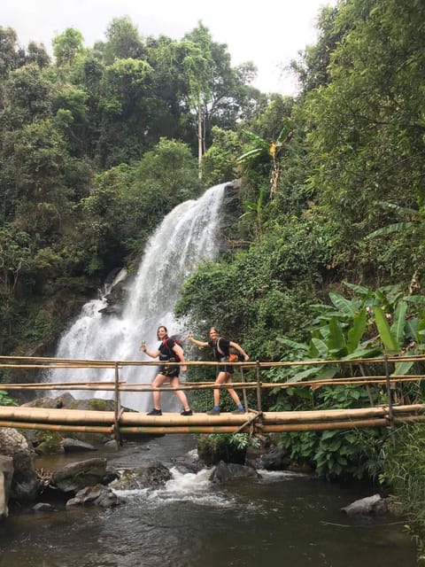 Chiang Mai: Doi Inthanon Park and Pha Dok Siew Hike Day Trip - Wachirathan Waterfall Stop: Photos, Break Time, and Swim Rules