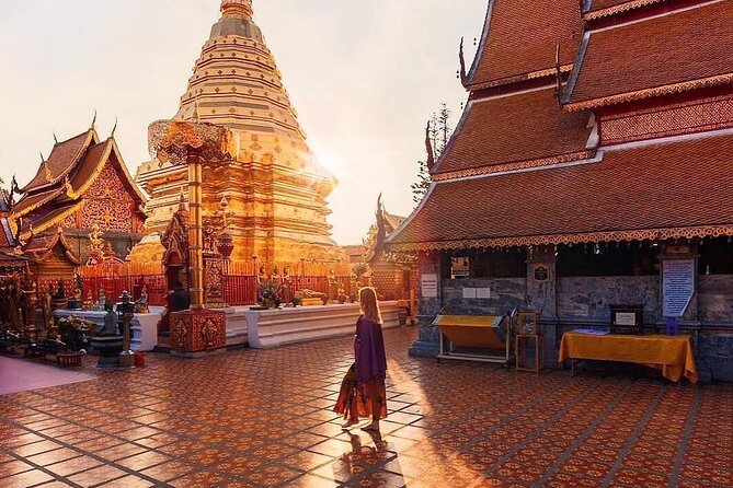 Chiang Mai Doi Suthep Temple and Sticky Waterfall Tour (Private & All-Inclusive) - Wat Rajamontean and Wat Sri Suphan: two kinds of temple beauty