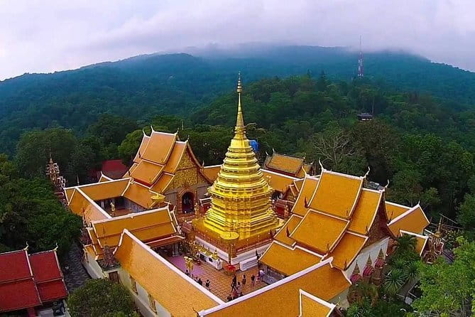 Chiang Mai - Doi Suthep Temple and Street Food Tour - Wat Phra That Doi Suthep (40 Minutes) and What You Should Expect to See