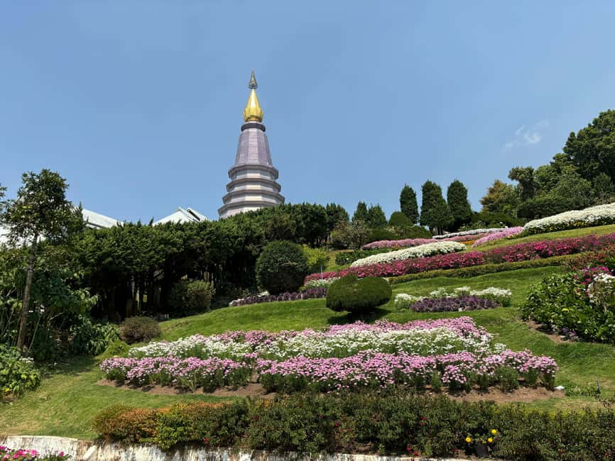 Chiang Mai: Doi Suthep Temple Guided Tour - The Sacred Relic Pagoda and the View Over Chiang Mai