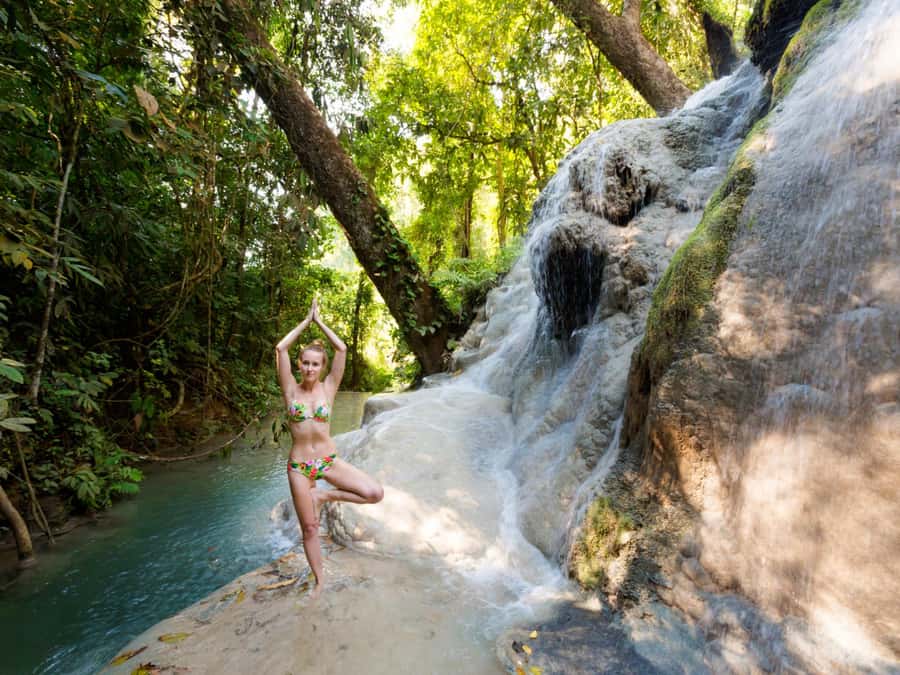 Chiang Mai: Doi Suthep Temple & Sticky Waterfall Trip - Wat Pha Lat in the jungle: a quieter temple break from the main highlights