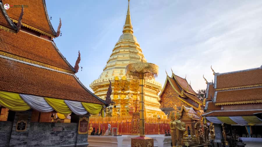 Chiang Mai: Elephant Sanctuary & Suthep Temple Sunrise View - Joy Elephant Sanctuary: ethical observation that stays calm