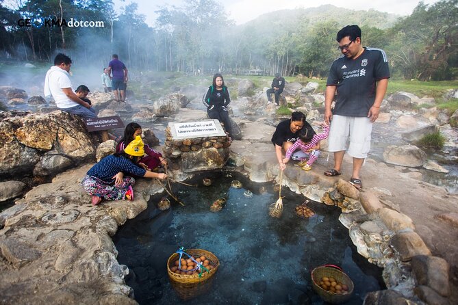 Chiang Mai Exotic Excursion Unseen Miracle of Faith To Pupadang Lampang Temple - Chae Son Waterfall in Chae Son National Park: Nature Shower Time