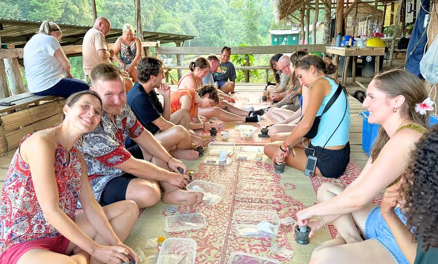 Chiang Mai: Full Day Ethical Elephant Sanctuary & Waterfall - Herbal medicine ball workshop: the hands-on part that makes care click