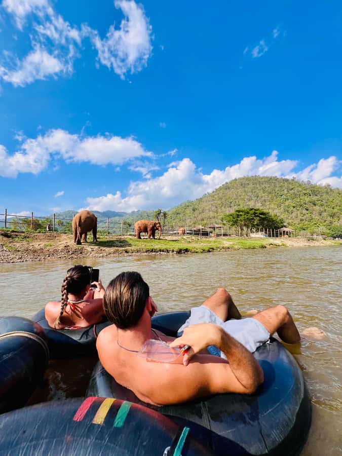 Chiang Mai Full-Day: Trekking, Tubing & Elephant Observation - Mae Taeng River tubing plus jungle trekking: a day with built-in variety