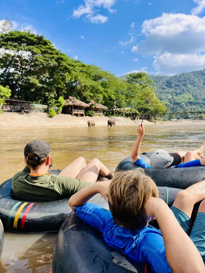 Chiang Mai Half-Day Adventure: River Tubing & Waterfall - Overnight at the base camp: forest cabin comfort (and the villa upgrade)