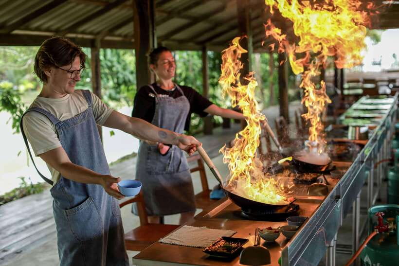 Chiang Mai: HALF-DAY COOKING COURSE at a Thai Cooking Farm - From hotel pickup to the farm kitchen: how the day flows