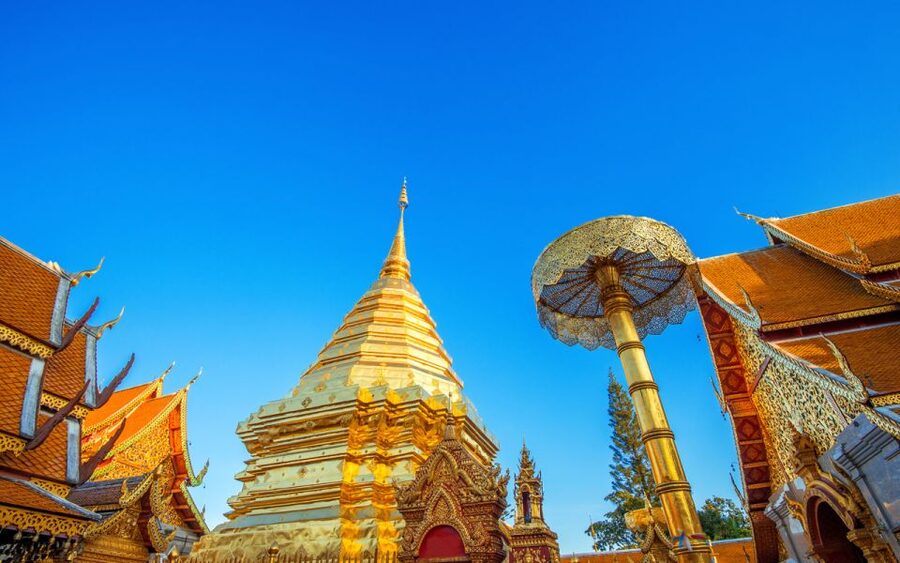 Chiang Mai: Half day Doi Suthep and Meo Village - Chiang Mai views from Doi Suthep: how to get the best scenery payoff