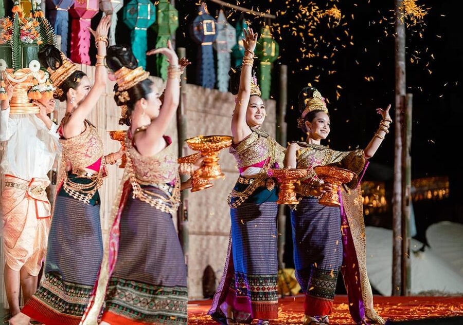 Chiang Mai: Heaven Lantern Festival Ticket with Dinner 2025 - The Sky Lantern Release: What to Do When It’s Time