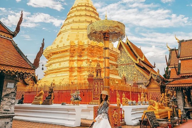 ️ Chiang Mai Instagram Tour: Most Famous Spots (Private and All-Inclusive) - Doi Suthep area: Wat Phra That Doi Suthep and the view payoff