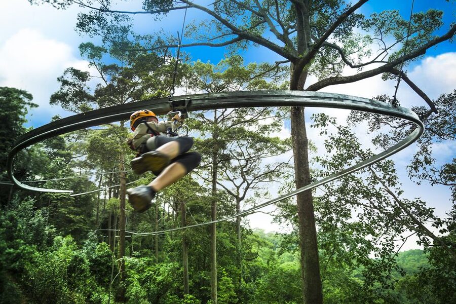 Chiang Mai: Jungle Flight Zip Line Roller Coaster - Gear up and learn the routine before you launch