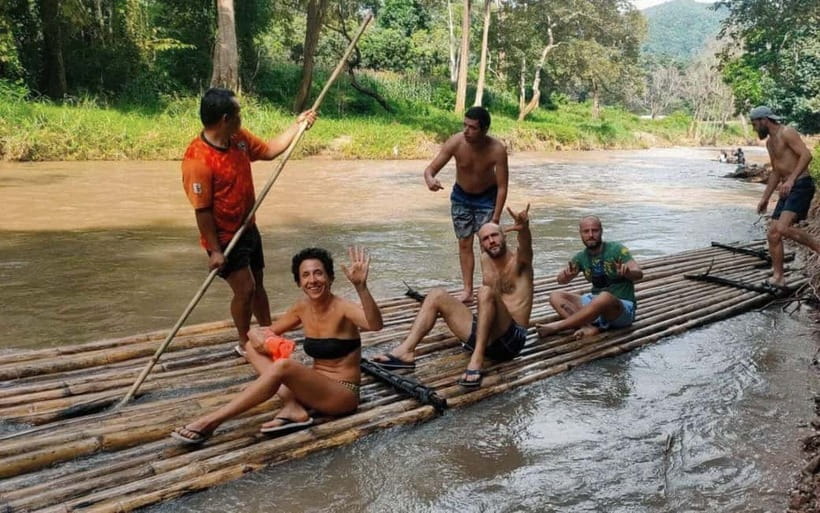 Chiang Mai: Jungle Trek, Elephants care & Bamboo Rafting - Bamboo Rafting on a Jungle River: Calm Glide, Real Conditions