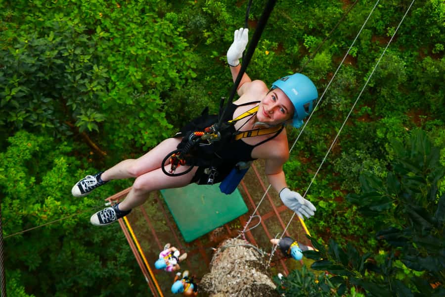 Chiang Mai: Kingkong Smile Zipline with Lunch and Transfers - Kingkong Smile Zipline: the real feel of flying in Chiang Mai