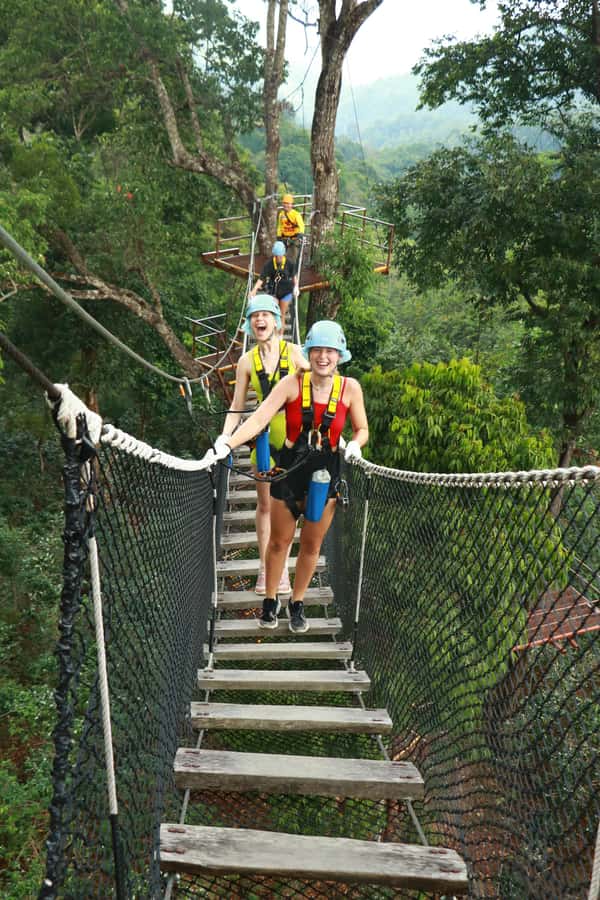 Chiang Mai: Kingkong Smile Zipline with Lunch and Transfers - Where the adventure starts: pickup and the 1.5-hour mountain drive