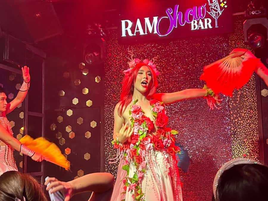 Chiang Mai: Ladyboy Cabaret Show with Dinner and Drinks - The Bar Before the Show: Drinks and a Meet-and-Greet Setup