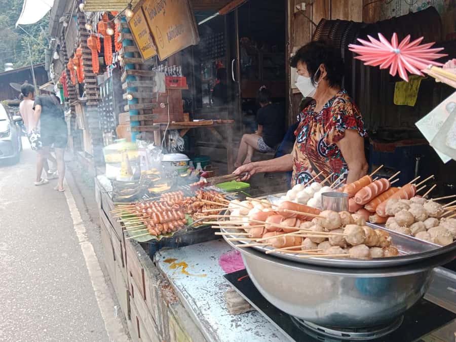 Chiang Mai: Mae Kampong Village, Hot Springs & Bor Sang Tour - Mae Kampong Village: Creek Walks, Kampong Flowers, and Local Snacks