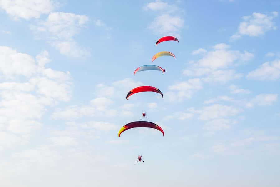Chiang Mai: Paramotor with Licensed Flight Instructors - GoPro Value and the Optional Photo Photographer Choice