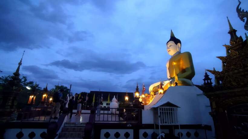 Chiang Mai: Private Historic Old City Bike Tour - Night - Cycling the moat and old walls: the city plan you can actually feel
